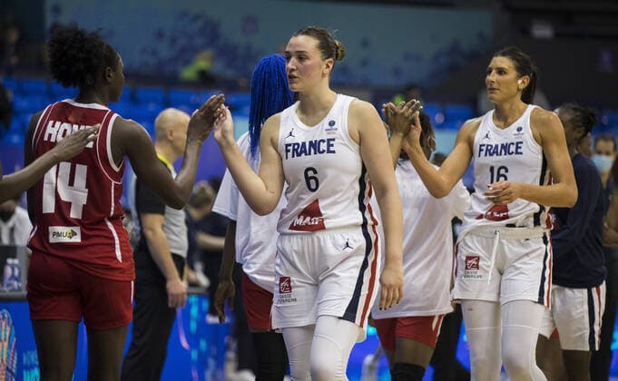 Alexia Chartereau of France BASKET BALL : France Vs Mali - Coupe du Monde - Feminines - 10 02 2022 NikolaKrstic Panoramic 