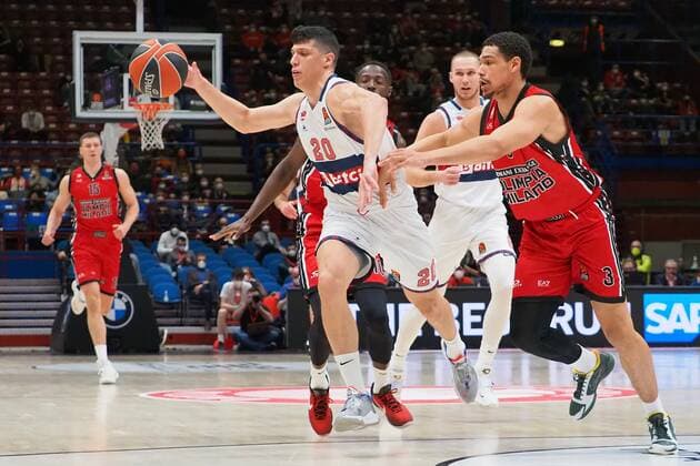 Basketball, Euroleague, EA7 Emporio Armani Milan - Baskonia Vitoria Gasteiz