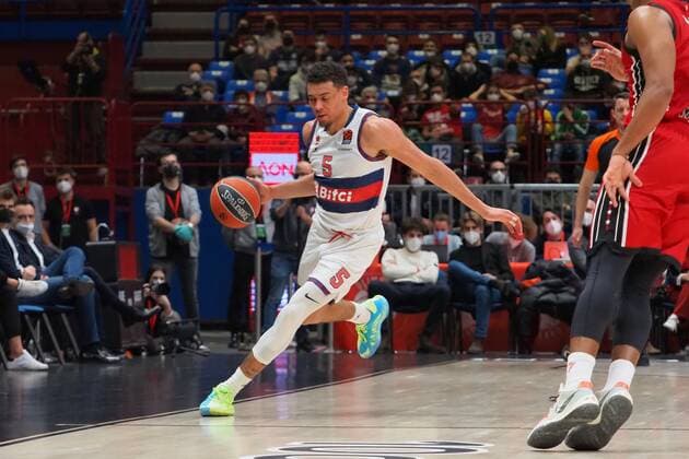 Wade Baldwin IV (Bitci Baskonia Vitoria-Gasteiz) during AX Armani Exchange Olimpia Milano vs Bitci Baskonia Vitoria-Gasteiz, Basketball Euroleague Championship in Milan, Italy, February 10 2022  Copyright: xSavinoxPaolellax xIPAx xx 0