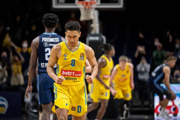 Basketball Berlin 02 02 2022 Season 2021 2022 Euroleague Regular Season Alba Berlin Zenit St Petersburg Maodo Lo Alba Berlin, No 00 Cheers