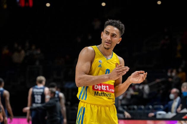 Basketball Berlin 02 02 2022 Season 2021 2022 Euroleague Regular Season Alba Berlin Zenit St Petersburg Maodo Lo Alba Berlin, No 00 Cheers