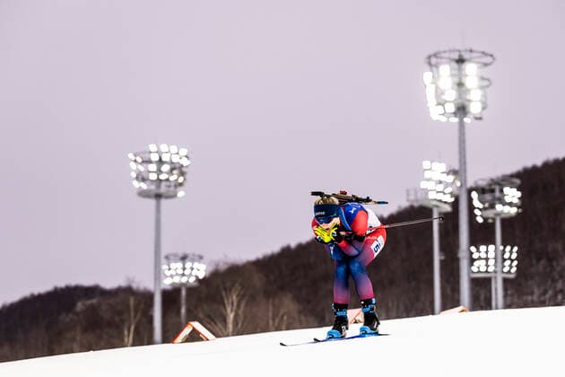 220211 Marte Olsbu Roiseland of Norway competes in women s biathlon 7,5 km sprint during day 7 of the 2022 Winter Olympics on February 11, 2022 in Zhangjiakou. Photo: Vegard Grott BILDBYRAN kod VG VG0237 bbeng skidskytte biathlon skiskyting Olympic Games, Olympische Spiele, Olympia, OS olympics winter olympics os ol olympiska spel vinter-os olympiske leker peking peking 2022 beijing 2022 beijing 2022 olympic games beijing 2022 winter olympic games peking-os beijing-ol vinter-ol dam norge *** 220211 Marte Olsbu Roiseland of Norway competes in women s biathlon 7.5 km sprint during day 7 of the 2022 Winter Olympics on February 11, 2022 in Zhangjiakou Photo Vegard Grott PICTURE BODY code VG VG0237 bbeng biathlon biathlon biathlon olympic games olympics winter olympics os ol olympiska games winter os olympic games peking Beijing 2022 beijing 2022 beijing 2022 olympic games beijing 2022 winter olympic games beijing os beijing ol winter ol dam norway,  Copyright: VEGARDxGRoTT BB220211VG052