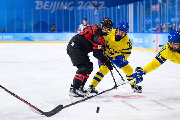 BEIJING 2022, Ice field hockey, Women, Canada - Sweden