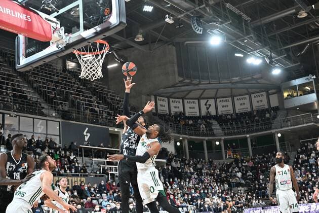 Basketball, EuroLeague, Asvel Villeurbanne Lyon - Panathinaikos Athens