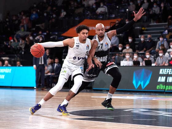 Hamburg Towers vs s Oliver Wuerzburg, 1 Bundesliga, Basketball, easycredit BBL, edel optics de Arena, Spielzeit 2021 2022, 21 Spieltag, 11 02 2022 Foto EIBNER Stephanie Zerbe Hamburg Towers vs s Oliver Wuerzburg, 1 Bundesliga, Basketball, easycredit BBL, Spielzeit 2021 2022, 21 Spieltag, 11 02 2022 Hamburg Copyright: xStephaniexZerbe xEibner-Pressefox EP_SZE