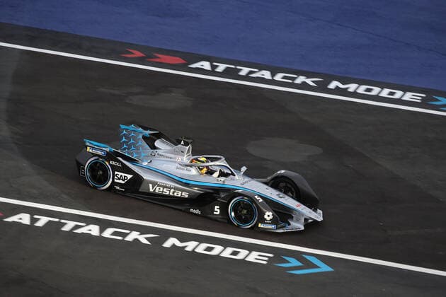 Stoffel Vandoorne BEL Mercedes IQ, Formula E, FIA World Championship, Season 8, Mexico City E Prix, 11 02 2022, MEX