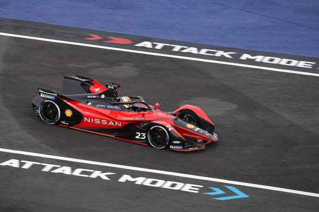 Sebastian Buemi SWI Nissan IM03, Formula E FIA World Championship, Season 8, Mexico City E Prix, 11 02 2022, MEX