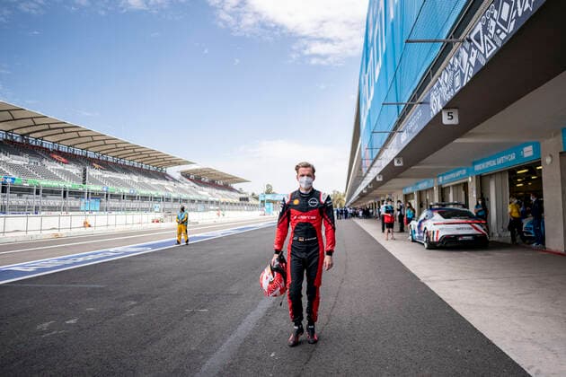February 11, 2022, Mexico City, Mexico City, Mexico: Driver Maximilian GUENTHER of the NISSAN E.DAMS. team during the first day of activities of the ABB FIA Formula E Championship - Mexico City E-Prix at Autodromo Hermanos RodroÂ­guez in Mexico City. Mexico City Mexico - ZUMAl173 20220211_zip_l173_011 Copyright: xLuisxLiconax