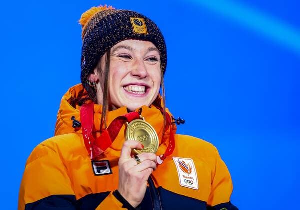 BEIJING 2022, Short Track, 1000m Women, Award Ceremony