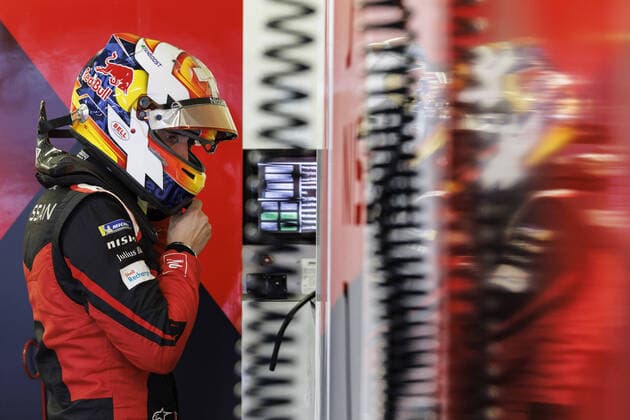 BUEMI Sebastien (swi), Nissan e.dams, Nissan IM03, portrait during the 2022 Mexico City ePrix, 2nd meeting of the 2021-22 ABB FIA Formula E World Championship, WM, Weltmeisterschaft on the Autodromo Hermanos Rodriguez from February 10 to 11, in Mexico City, Mexico - AUTO - 2022 FORMULA E Mexico City ePRIX DPPI Panoramic  _LF32394