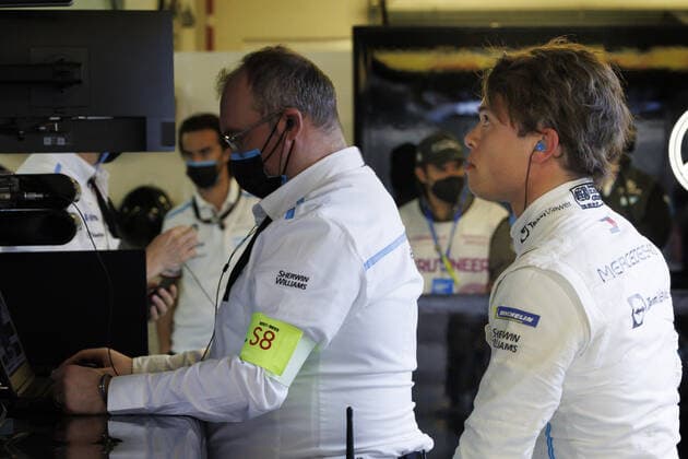 DE VRIES Nyck (nld), Mercedes-EQ Silver Arrow 02, portrait during the 2022 Mexico City ePrix, 2nd meeting of the 2021-22 ABB FIA Formula E World Championship, WM, Weltmeisterschaft on the Autodromo Hermanos Rodriguez from February 10 to 11, in Mexico City, Mexico - AUTO - 2022 FORMULA E Mexico City ePRIX DPPI Panoramic  _LF32431