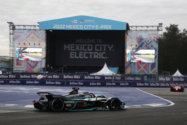 Mitch Evans NZL Jaguar TCS Racing, Formula E FIA World Championship, Season 8, Mexico City E Prix, 12 02 2022, MEX