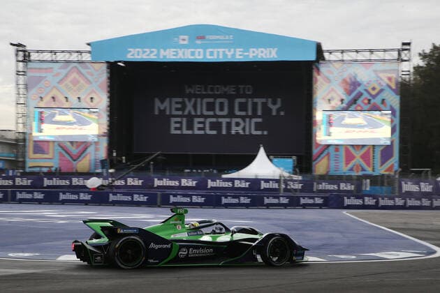 Robin Frijns NED Envision Racing, Formula E FIA World Championship, Season 8, Mexico City E Prix, 12 02 2022, MEX