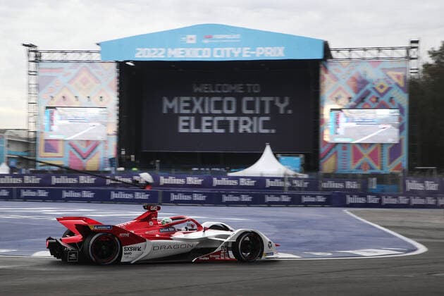 Antonio Giovinazzi ITA , Dragon Penske Autosport, Formula E World Championship, Season 8, Mexico City E Prix, 12 02 2022, MEX