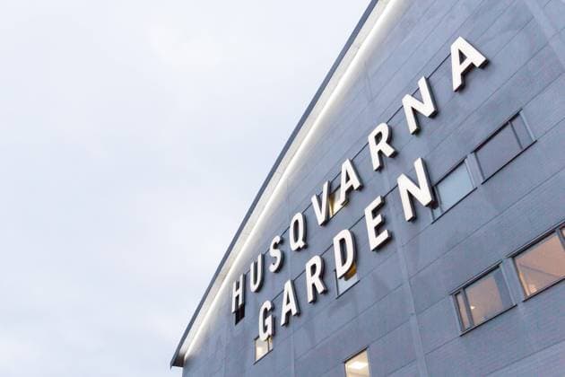 220212 Exterior of Husqvarna Garden before the ice hockey match in the Hockeyallsvenskan between HV71 and Karlskoga on 12 February 2022 in Jönköping,  Copyright: AXELxBOBERG BB220212AX007