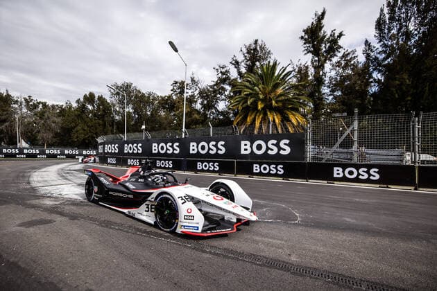36 LOTTERER Andre (ger), TAG Heuer Porsche Formula E Team, Porsche 99X Electric, action during the 2022 Mexico City ePrix, 2nd meeting of the 2021-22 ABB FIA Formula E World Championship, WM, Weltmeisterschaft on the Autodromo Hermanos Rodriguez from February 10 to 11, in Mexico City, Mexico - AUTO - 2022 FORMULA E Mexico City ePRIX DPPI Panoramic  03422003_GH_57974