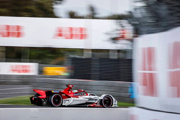 99 GIOVINAZZI Antonio (ita), Dragon Penske Autosport, Penske EV-5, action during the 2022 Mexico City ePrix, 2nd meeting of the 2021-22 ABB FIA Formula E World Championship, WM, Weltmeisterschaft on the Autodromo Hermanos Rodriguez from February 10 to 11, in Mexico City, Mexico - AUTO - 2022 FORMULA E Mexico City ePRIX DPPI Panoramic  03422002__F2_2525