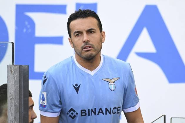 Fußball, Porträts, Serie A, Lazio Rom February 12, 2022, Rome, Italy: Pedro of SS LAZIO during the 25th day of the Serie A Championship between S.S. Lazio vs Bologna F.C. on 12th February 2022 at the Stadio Olimpico in Rome, Italy. italian soccer Serie A match - SS Lazio vs Bologna FC, Rome, Italy  - ZUMAl164 20220212_zsa_l164_713 Copyright: xDomenicoxCippitellix