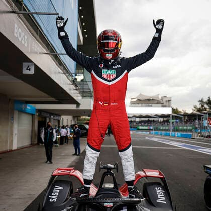 WEHRLEIN Pascal (ger), TAG Heuer Porsche Formula E Team, Porsche 99X Electric, portrait during the 2022 Mexico City ePrix, 2nd meeting of the 2021-22 ABB FIA Formula E World Championship, WM, Weltmeisterschaft on the Autodromo Hermanos Rodriguez from February 10 to 11, in Mexico City, Mexico - AUTO - 2022 FORMULA E Mexico City ePRIX DPPI Panoramic  03422003__F1_3555