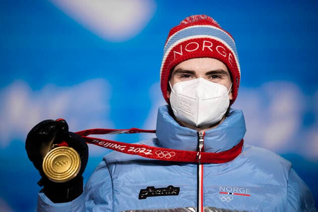 BEIJING 2022, ski jumping, men large hill, award ceremony