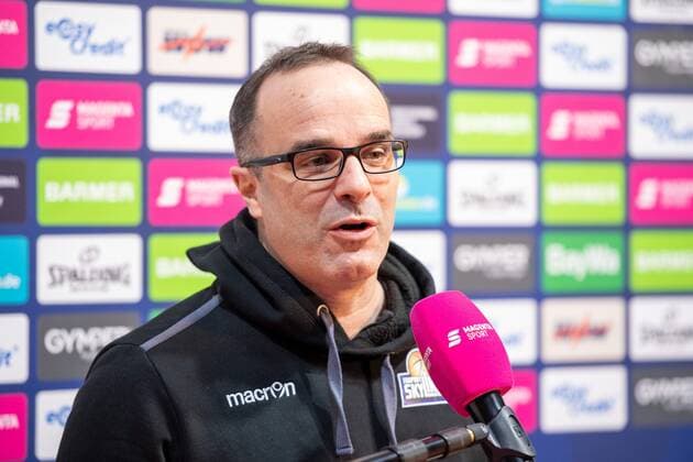 Head Coach Diego Ocampo Fraport Skyliners interview, FC Bayern Basketball vs Fraport Skyliners, easyCredit BBL, 13 02 2022 Muenchen Bayern Germany Copyright: xkolbert-press UlrichxGamelx