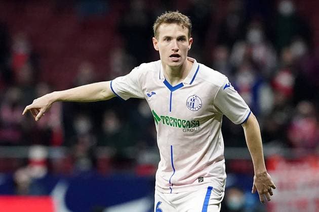 Getafe CF s Jakub Jankto during La Liga match. February 12,2022. (20220212511)