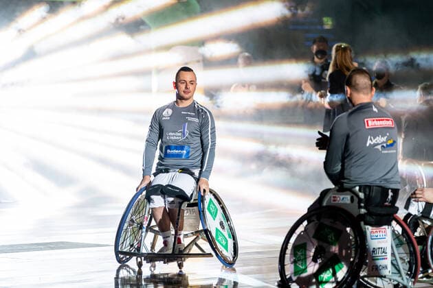 Wheelchair Basketball Bundesliga RSV Lahn Dill BG Baskets Hamburg, 12 02 22 Mark Beissert 14 RSV Lahn Dill Wheelchair Basketball Bundesliga RSV Lahn Dill BG Baskets Hamburg Wetzlar, 12 02 22 Copyright: xBEAUTIFULxSPORTS Roeczeyx