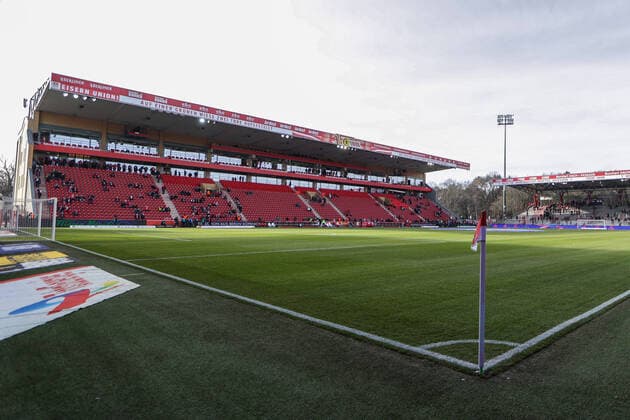 13.02.2022, Fussball, Saison 2021 2022, 1. Bundesliga, 22. Spieltag, 1. FC Union Berlin - Borussia Dortmund Das Stadion An der Alten Försterei. Foto: Dennis Ewert RHR-FOTO Berlin Stadion An der Alten Försterei Berlin Deutschland xRHR-FOTO DEx