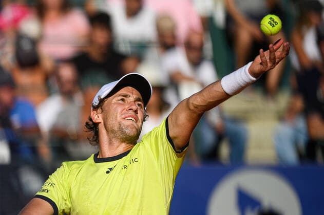 Tennis, ATP Tournament in Buenos Aires, Final, Casper Ruud - Diego Schwartzman