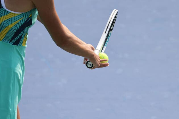 Typical during qualifying round of 2022 Dubai Championships in Dubai, 14 02 2022