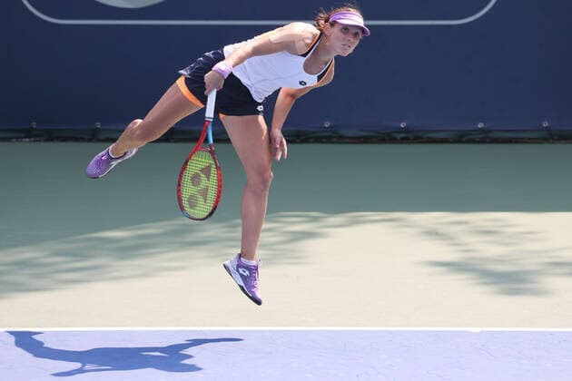 Varvara Gracheva, RUS, during qualifying round of 2022 Dubai Championships in Dubai, 14 02 2022