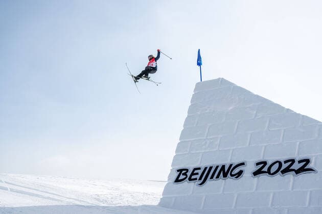 Sport Bilder des Tages 220215 Katie Summerhayes of Great Britain competes in women s freeskiing slopestyle final during day 11 of the 2022 Winter Olympics on February 15, 2022 in Zhangjiakou. Photo: Vegard Grott BILDBYRAN kod VG VG0242 bbeng freeski freeskiing freestyle slopestyle Olympic Games, Olympische Spiele, Olympia, OS olympics winter olympics os ol olympiska spel vinter-os olympiske leker peking peking 2022 beijing 2022 beijing 2022 olympic games beijing 2022 winter olympic games peking-os beijing-ol vinter-ol dam *** 220215 Katie Summerhayes of Great Britain competes in women s freeskiing slopestyle final during day 11 of the 2022 Winter Olympics on February 15, 2022 in Zhangjiakou Photo Vegard Grott IMAGE BODY code VG VG0242 bbeng freeski freeskiing freestyle slopestyle olympic games olympics winter olympics os ol olympiska spel vinter Olympic Games Beijing Beijing 2022 Beijing 2022 Beijing 2022 Olympic Games Beijing 2022 Winter Olympic Games Beijing Os Beijing ol Winter ol Dam,  Copyright: VEGARDxGRoTT BB220215VG007