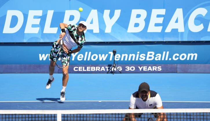 Tennis, ATP Tournament in Delray Beach