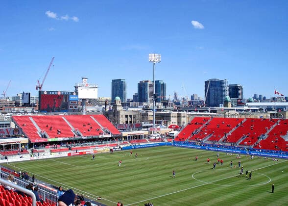 15.06.2019, BMO Field, Fußballstadion in der kanadischen Stadt Toronto, Provinz Ontario.