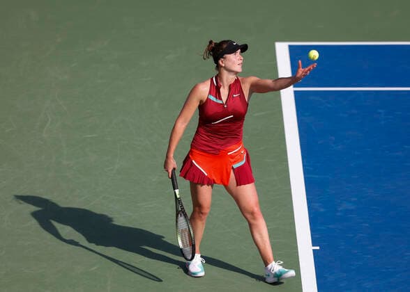Elina Svitolina Tennis Dubai Tennis Championships 2022 WTA Dubai Duty Free Tennis Stadium Dubai United Arab Emirates 15 February 2022 Copyright: xJuergenxHasenkopfx