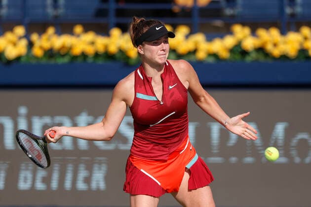 Elina Svitolina Tennis Dubai Tennis Championships 2022 WTA Dubai Duty Free Tennis Stadium Dubai United Arab Emirates 15 February 2022 Copyright: xJuergenxHasenkopfx