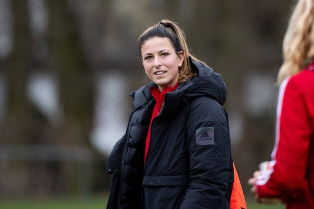 Chantal Hagel Germany , Training Football Women National Team, 15 02 2022, Season 2021 2022 Training Football Women National Team, 15 02 2022, Season 2021 2022 Copyright: xEibner Memmlerx EP_MMR