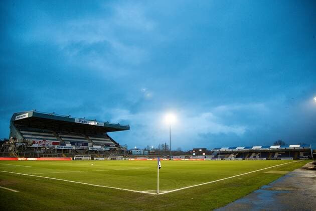 Mandatory Credit: Photo by Will Cooper JMP Shutterstock (12807904a) A general view of the Memorial Stadium Bristol Rovers v Sutton United, UK - 15 Feb 2022 EDITORIAL USE ONLY No use with unauthorised audio, video, data, fixture lists (outside the EU), club league logos or live services. Online in-match use limited to 45 images (+15 in extra time). No use to emulate moving images. No use in betting, games or single club league player publications services. Bristol Rovers v Sutton United, UK - 15 Feb 2022 EDITORIAL USE ONLY No use with unauthorised audio, video, data, fixture lists (outside the EU), club league logos or live services. Online in-match use limited to 45 images (+15 in extra time). No use to emulate moving images. No use in betting, games or Copyright: xWillxCooper JMP Shutterstockx 12807904a