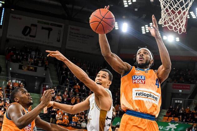 Basketball, BBL, ratiopharm Ulm - Basketball Löwen Braunschweig