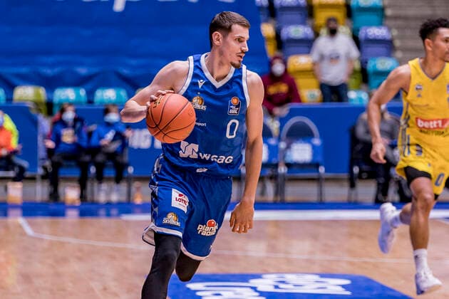 easycredit BBL, Fraport Skyliners vs Alba Berlin, Frankfurt, Fraport Arena, 15 2 2022 Lukas Wank Fraport Skyliners 0 , Fraport Skyliners vs Alba Berlin, Frankfurt, Fraport Arena, 15 2 2022 Copyright: xBEAUTIFULxSPORTS Gawlikx
