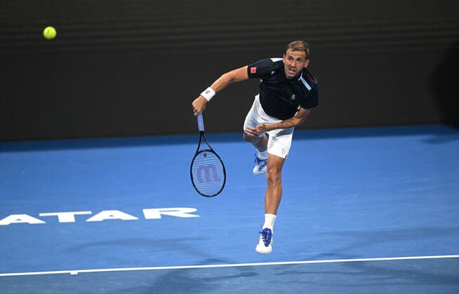 2022 ATP Exxon Mobil Qatar Open Daniel Evans , GBR