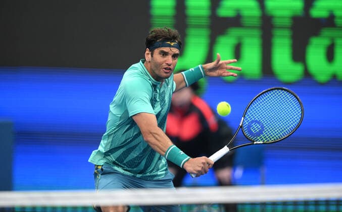 2022 ATP Exxon Mobil Qatar Open Malek Jaziri , Tunisia