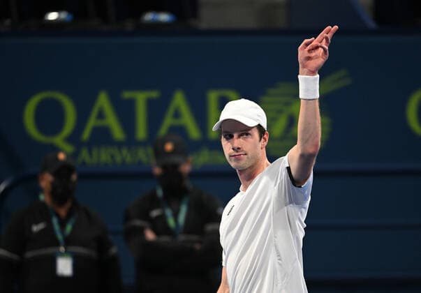 2022 ATP Exxon Mobil Qatar Open Botic Van de Zandschulp , NED