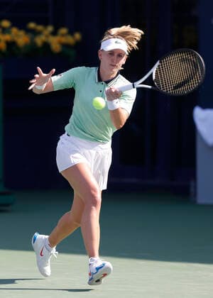 Jil Teichmann Tennis Dubai Tennis Championships 2022 WTA Dubai Duty Free Tennis Stadium Dubai United Arab Emirates 16 February 2022 Copyright: xJuergenxHasenkopfx