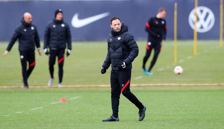 Football, EL, RB Leipzig Training