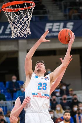 , MLP Academics Heidelberg vs Syntainics MBC, Basketball, easyCredit Bundesliga, 22 Matchday, Season 2021 2022, 16 02 2022, MLP Academics Heidelberg vs Syntainics MBC, Basketball, easyCredit Bundesliga, 22 Matchday, Season 2021 2022, 16 02 2022, Heidelberg Copyright: xEibner-Pressefotox EP_EER