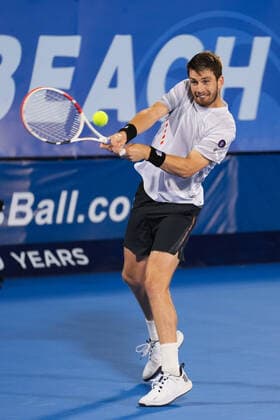 February 16, 2022, Delray Beach, Florida, United States: February, 16 - Delray Beach: Cameron Norrie(GBR) in action here, defeats Oscar Otte(GER) 75 63 at the 2022 Delray Beach Open by Vitacost.com. Delray Beach United States - ZUMApa3_ 0151113741st Copyright: xAndrewxPatronx
