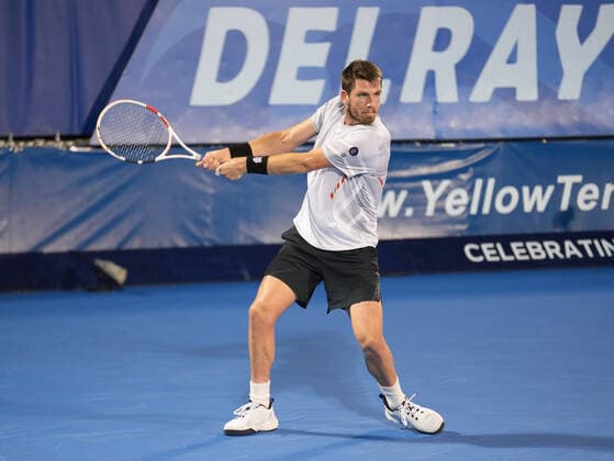 February 16, 2022, Delray Beach, Florida, United States: February, 16 - Delray Beach: Cameron Norrie(GBR) in action here, defeats Oscar Otte(GER) 75 63 at the 2022 Delray Beach Open by Vitacost.com. Delray Beach United States - ZUMApa3_ 0151113951st Copyright: xAndrewxPatronx