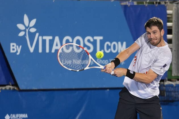 February 16, 2022, Delray Beach, Florida, United States: February, 16 - Delray Beach: Cameron Norrie(GBR) in action here, defeats Oscar Otte(GER) 75 63 at the 2022 Delray Beach Open by Vitacost.com. Delray Beach United States - ZUMApa3_ 0151113967st Copyright: xAndrewxPatronx