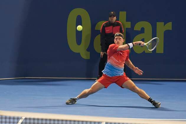 Tennis, ATP Tournament in Doha